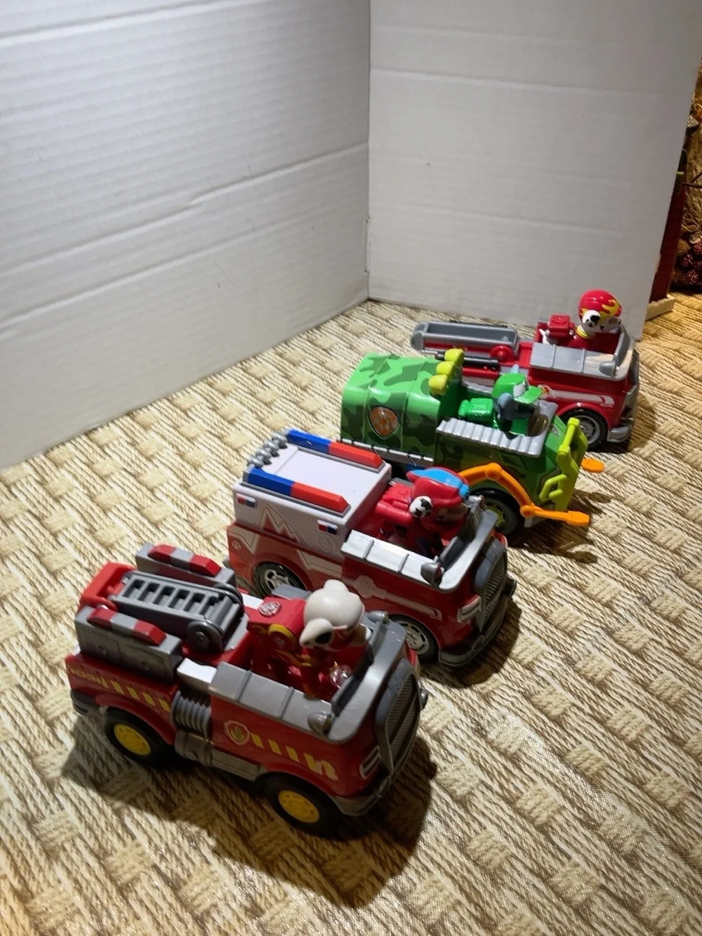 PAW Patrol Vehicle Toy Lot of 5 Kids Rescue Cars Trucks Nickelodeon